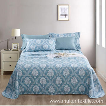 Printed bamboo sheets set bedding sets luxury